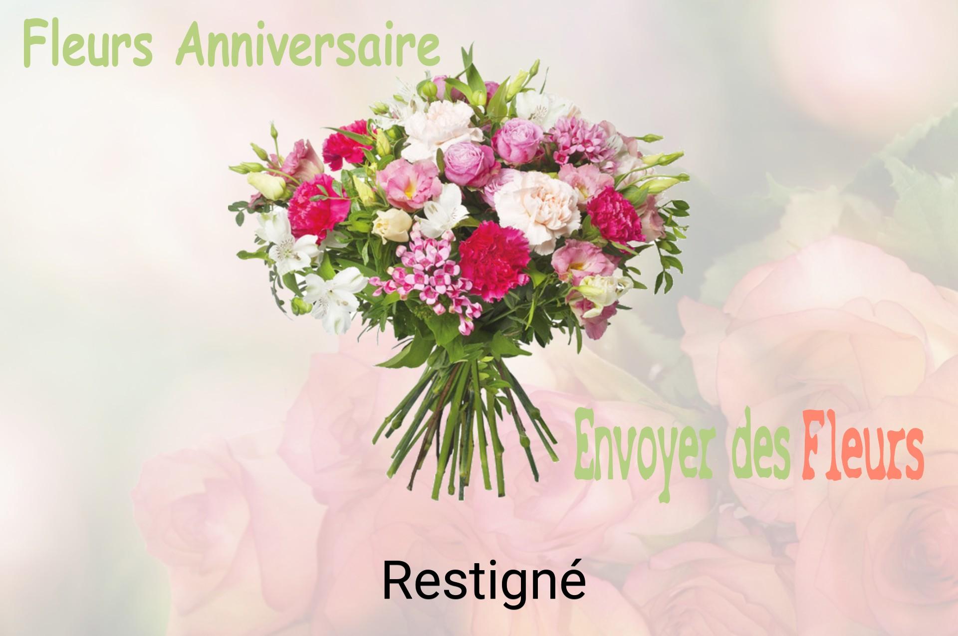 Bouquet de fleurs d’anniversaire livré à Restigné